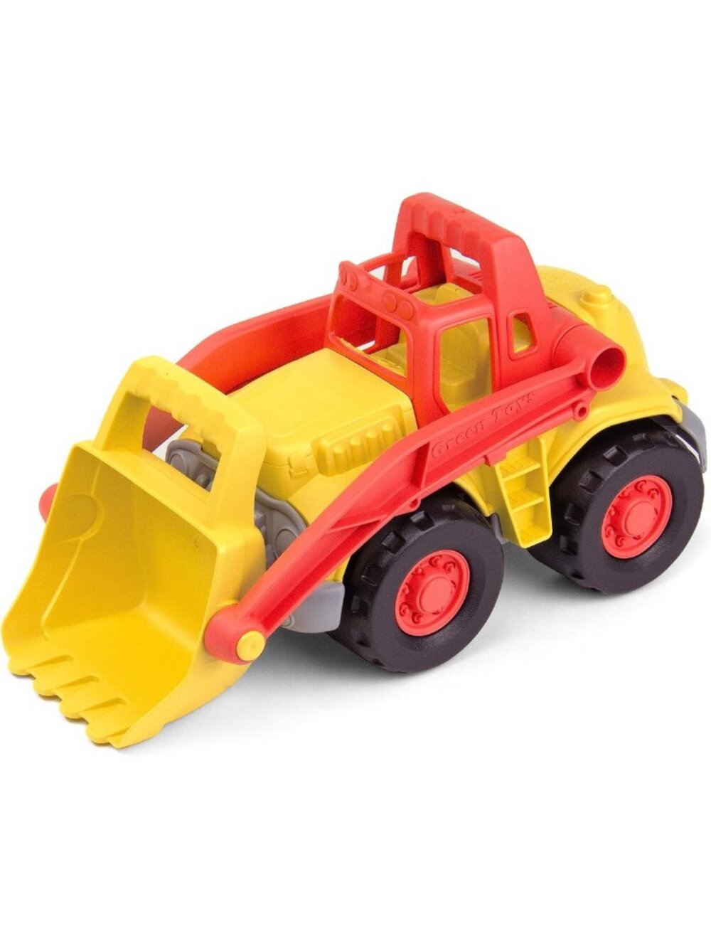 Eco-Friendly OceanBound Loader Truck - 2023, Colorful Yellow/Red, Fun Toy for